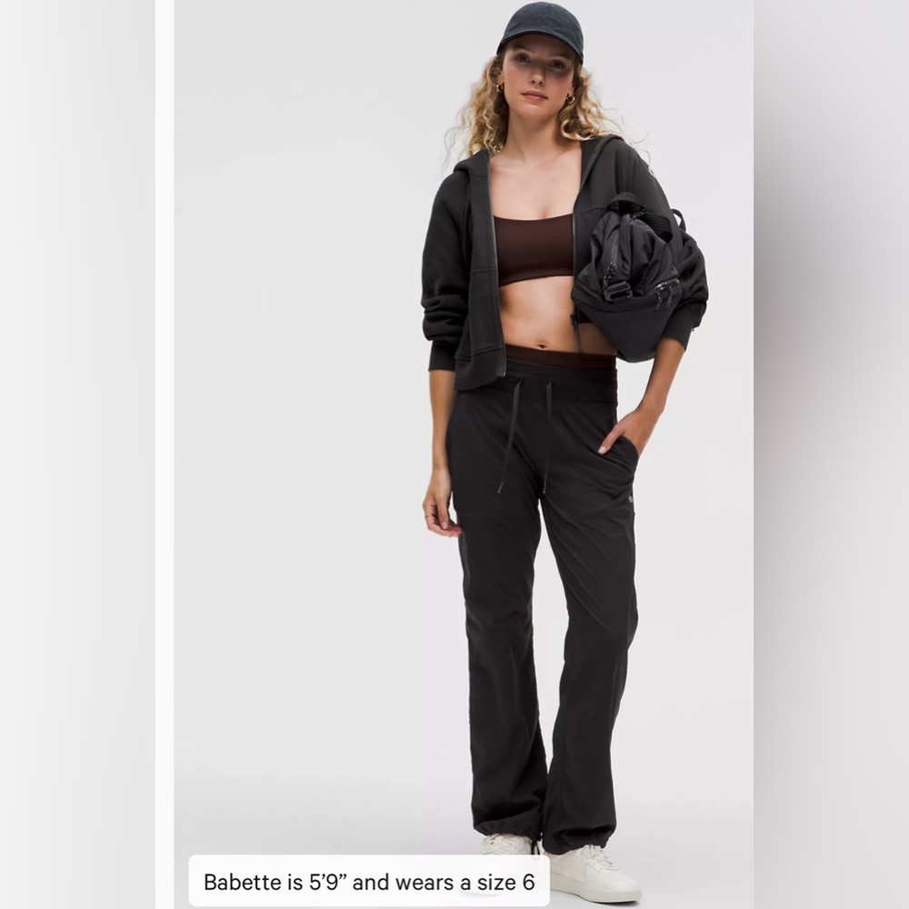 Black Drawstring Pants - image 2